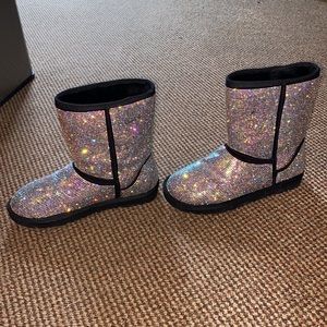 Sequin boots!